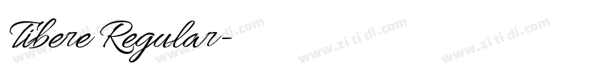 Tibere Regular字体转换 Tibere Regular字体转换
